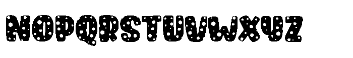 Fun Cheese Arabic Textured Font UPPERCASE