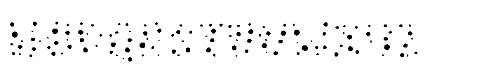 Fun Cheese Dots Font UPPERCASE