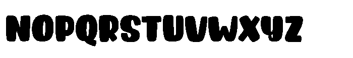 Fun Cheese Solid Font UPPERCASE