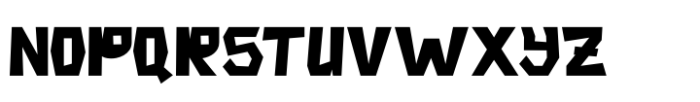 Fun Zone Regular Font UPPERCASE