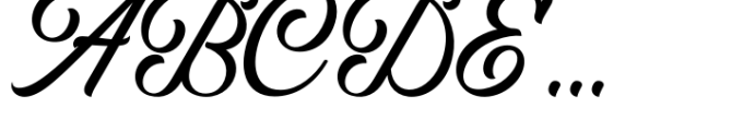 Funback Regular Font UPPERCASE