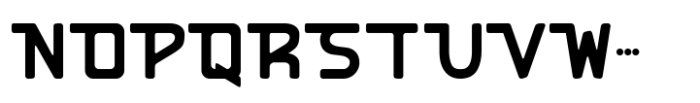 Fundaybreak Regular Font UPPERCASE
