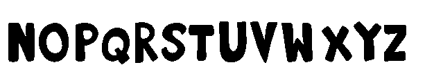 Funflare Doodle Regular Font UPPERCASE