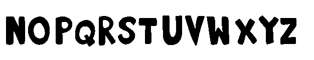 Funflare Doodle Regular Font LOWERCASE