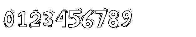 Funflare Doodle Style Font OTHER CHARS