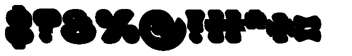 Fungkie Extrude Font OTHER CHARS
