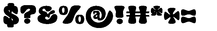 Fungkie Regular Font OTHER CHARS