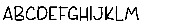 Funicula Font UPPERCASE
