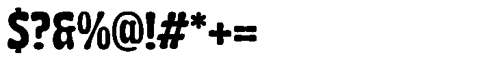 Funkio Font OTHER CHARS
