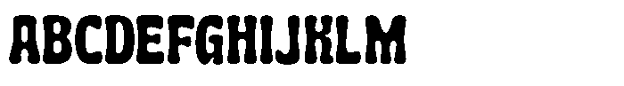 Funkio Font UPPERCASE
