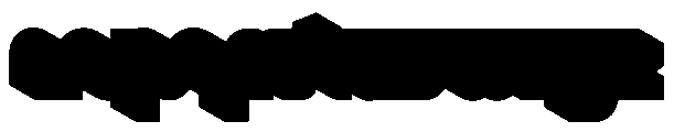 Funkora Extrude Font LOWERCASE