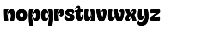 Funky Bird Regular Font LOWERCASE