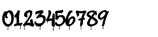 Funky Culture Drip Font OTHER CHARS