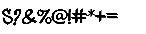 Funky Culture Regular Font OTHER CHARS