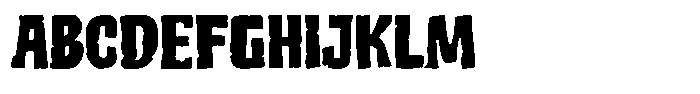 Funky Dough Font UPPERCASE