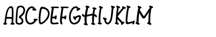 Funky Funny Playful Regular Font UPPERCASE