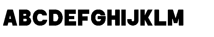 Funky Glitter Regular Font UPPERCASE