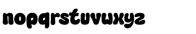 Funky Glitz Regular Font LOWERCASE