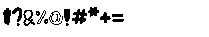 Funky Hollow  Regular Font OTHER CHARS