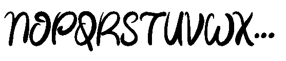 Funky Snow Italic Funky Snow Regular Font UPPERCASE
