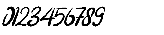 Funky Snow Italic Italic Font OTHER CHARS