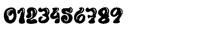 Funky Splash Regular Font OTHER CHARS