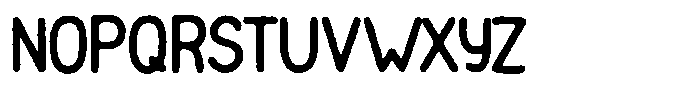 Funmania Land Cut Font UPPERCASE