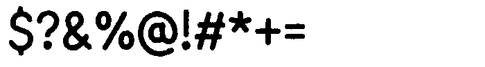 Funmania Land Ink Font OTHER CHARS