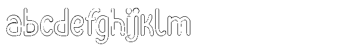 Funmania Land Outline FONT