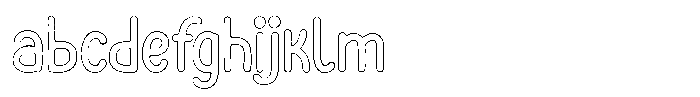 Funmania Land Rust Outline FONT