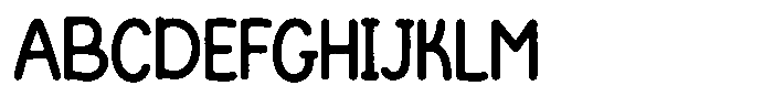 Funmania Land Rust Font UPPERCASE