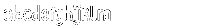 Funmania Land Scratch Outline FONT