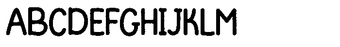 Funmania Land Worn Font UPPERCASE
