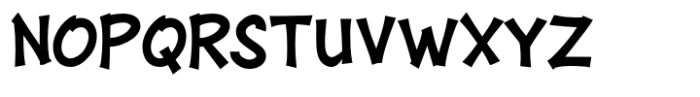 Funny Boom Font UPPERCASE