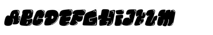Funny Toys Italic Font UPPERCASE