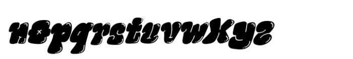Funny Toys Italic Font LOWERCASE