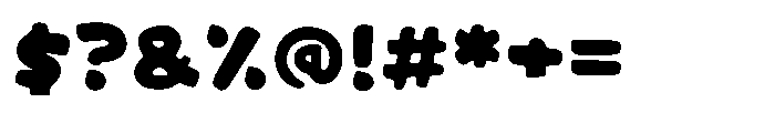 Funny Uncle Font OTHER CHARS