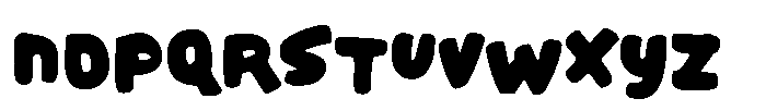 Funny Uncle Font LOWERCASE