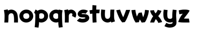 Funp Regular Font LOWERCASE
