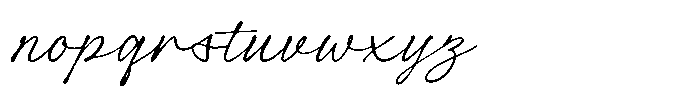 Funtime Notes Font LOWERCASE