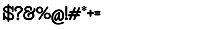 Funtique Typeface Black Font OTHER CHARS