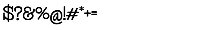 Funtique Typeface Bold Font OTHER CHARS
