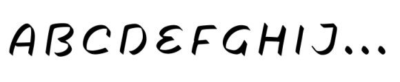 Funtrude Regular Basic Font UPPERCASE