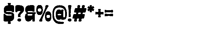 Funzo Rough Font OTHER CHARS