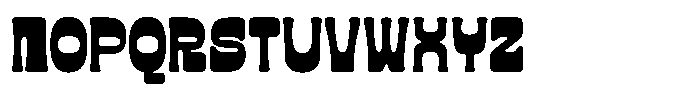 Funzo Rough Font UPPERCASE