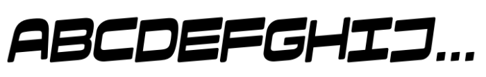 Furbo Expanded Turbo Font UPPERCASE