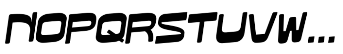 Furbo Expanded Turbo Font UPPERCASE