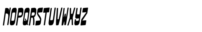 Furbo Narrow Turbo Font UPPERCASE