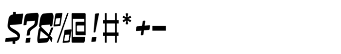 Furbo Regular High Turbo Font OTHER CHARS