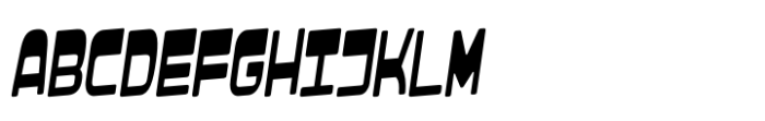 Furbo Regular High Turbo Font UPPERCASE